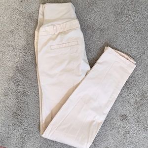 H&M Mama Maternity Pink cropped Chino/Khaki pants